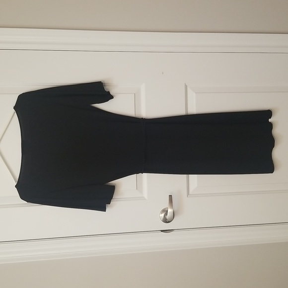 Morgan de Toi Black Dress Size M - Picture 6 of 8